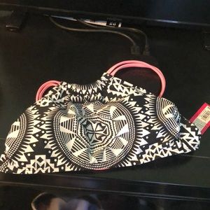 Target halter bikini top